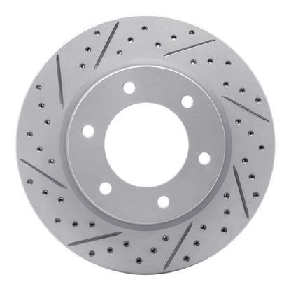 DFC Front Left Drilled & Slotted Rotor | Ford Ranger / Ford Bronco (19-26) (830-54275L)