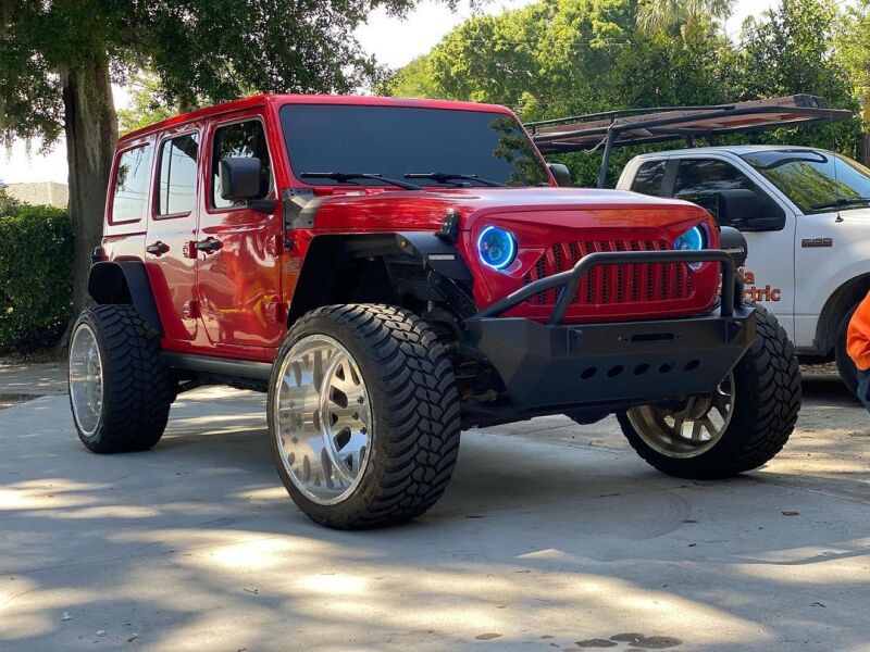 ORACLE Lighting High Powered LED Headlights (PAIR): Jeep Wrangler (18-24) / Gladiator (20-24)