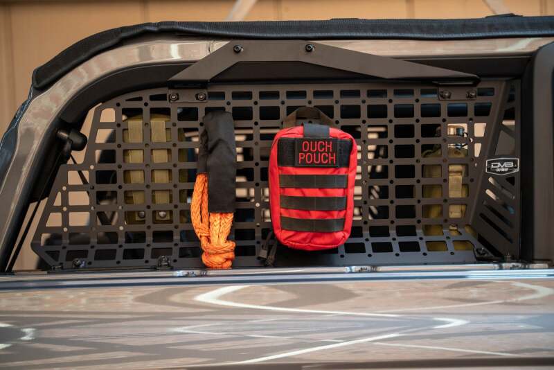 DV8 Offroad 21-24 Ford Bronco 2-Door Rear Window Molle Panels | Ford Bronco (21-26) (MPBR-12)