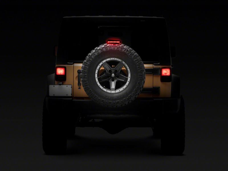 Raxiom Axial Series Hyper Flash LED 3rd Brake Light: Jeep Wrangler (07-18)