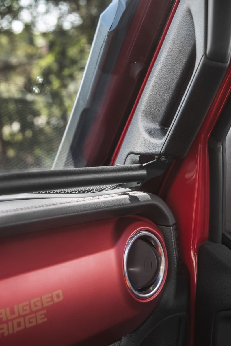 Rugged Ridge Dash Bar for Jeep Wrangler and Gladiator (2007-2026) - Black