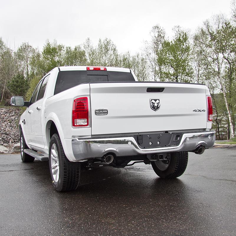 MBRP Exhaust System (Dual Split Rear Exit, Aluminized): Ram 3.0L EcoDiesel 1500 2014 - 2018