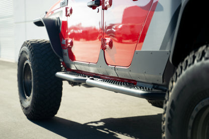 DV8 Offroad Rock Skins: Fits Jeep Wrangler / Gladiator (18-26)