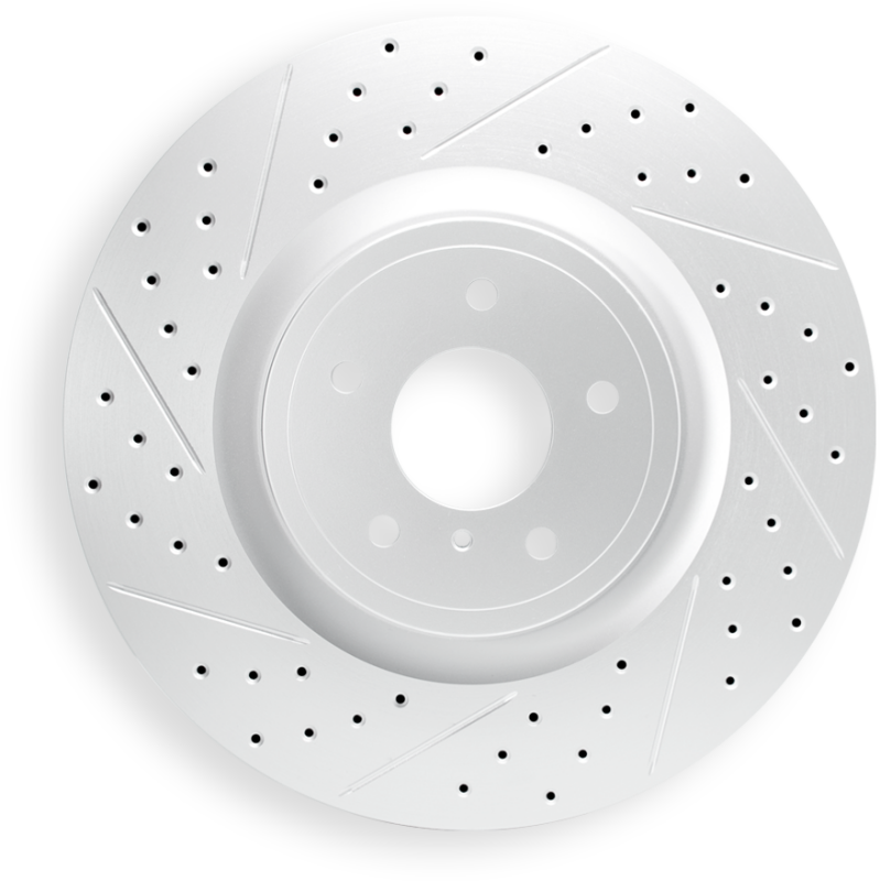 DFC Rear Right Drilled & Slotted Geoperformance Rotor | Ford Ranger (19-26) (830-54312R)