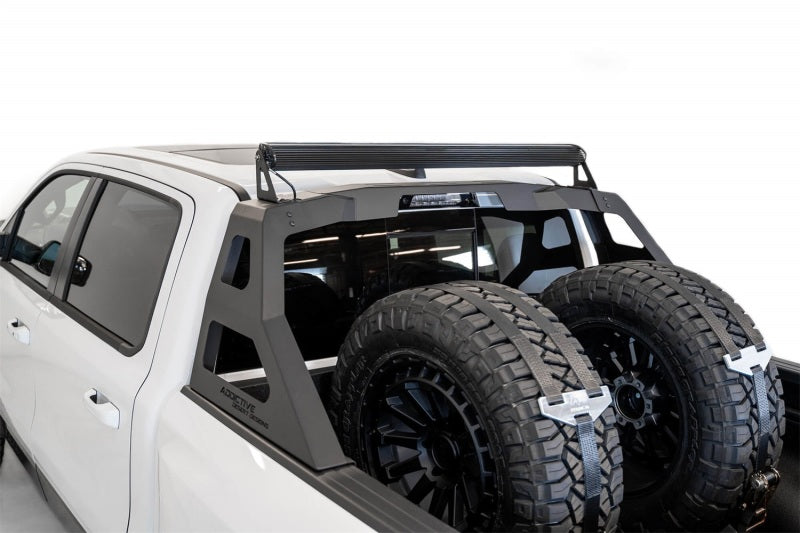 Addictive Desert Designs Stealth Fighter Chase Rack w/ 50" Light Bar Mount (REAR): Ram 1500 (19-24)