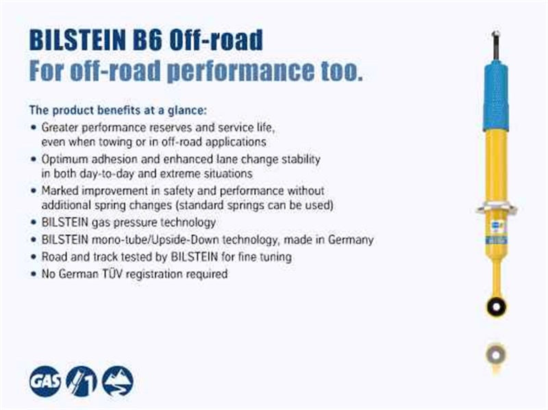 Bilstein 4600 Series 2016+ Toyota Tacoma 4x4 Rear Monotube Shock Absorber | Toyota Tacoma (16-23) (24-265973)