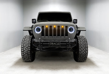 ORACLE Lighting Bi-LED Projector Headlights: Jeep Wrangler / Gladiator (18-24)