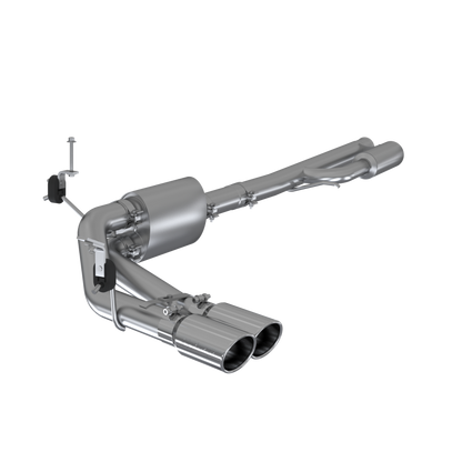 MBRP 4.5L/5.3L Pre-Axle D&S Cat-Back Exhaust w/ 4in OD Tip | Chevy 1500 (S5092AL)