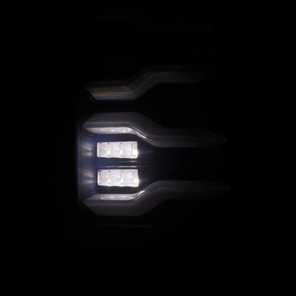 AlphaRex LUXX LED Tail Lights (Alpha-Black): Dodge Ram 2009 - 2018 (1500, 2500 & 3500)