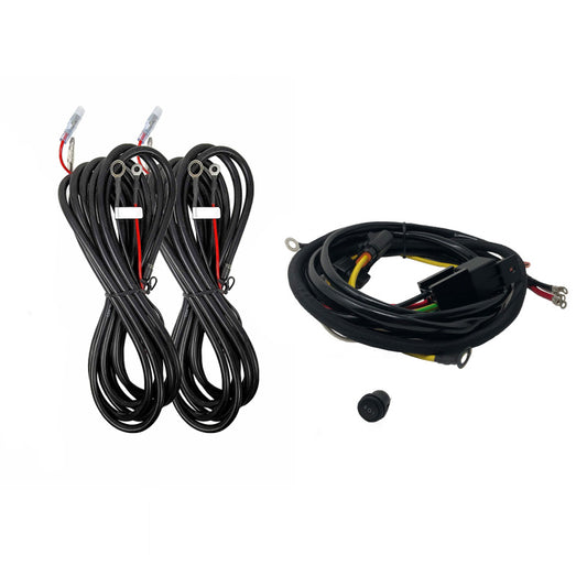 KC HiLiTES Platform One Profile SideCast 4-Light Wiring Kit | Lexus GX460 / Toyota Land Cruiser Prado LC120/LC150 (03-23)