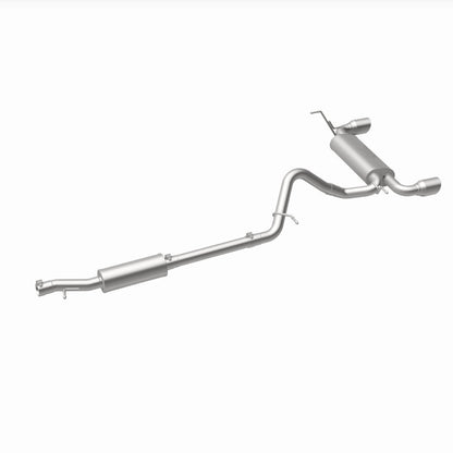 MagnaFlow Cat-Back Exhaust Black Tips (REAR): Jeep Wrangler 2012-2017 3.6L V6