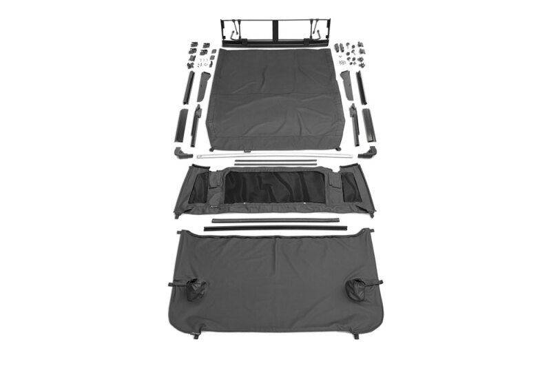 Rampage Trailview Tonneau Top | Jeep Wrangler JK (07-18) (990135)