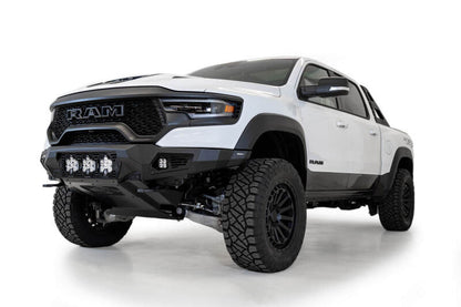 Addictive Desert Designs Bomber Front Bumper (FRONT): Ram 1500 TRX (19-24) - Hammer Black