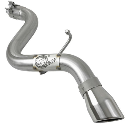 AFE MACH Force-Xp Hi-Tuck Axle-Back Exhaust System (Polished Tip): Jeep Wrangler JL 2018 - 2025 (2.0L I4 / 3.6L V6)
