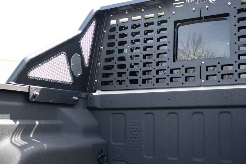 Fishbone Offroad Chase Rack w/ Molle Panel: Jeep Gladiator 2020-2024