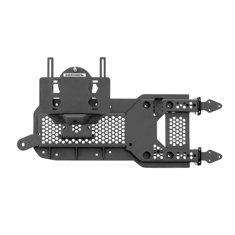 Go Rhino Rockline Body Mount Spare Tire Carrier: Jeep Wrangler (07-26)