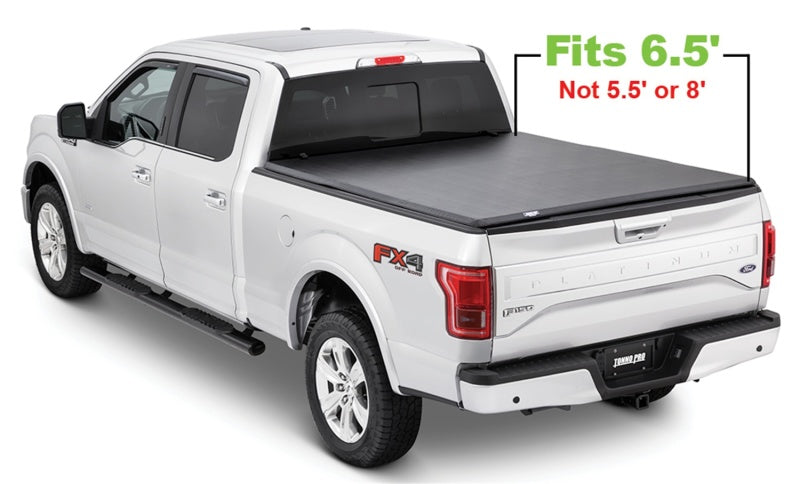 Tonno Pro 6.5ft Styleside Tri-Fold Tonneau Cover | Ford F-150 (15-20) (42-315)