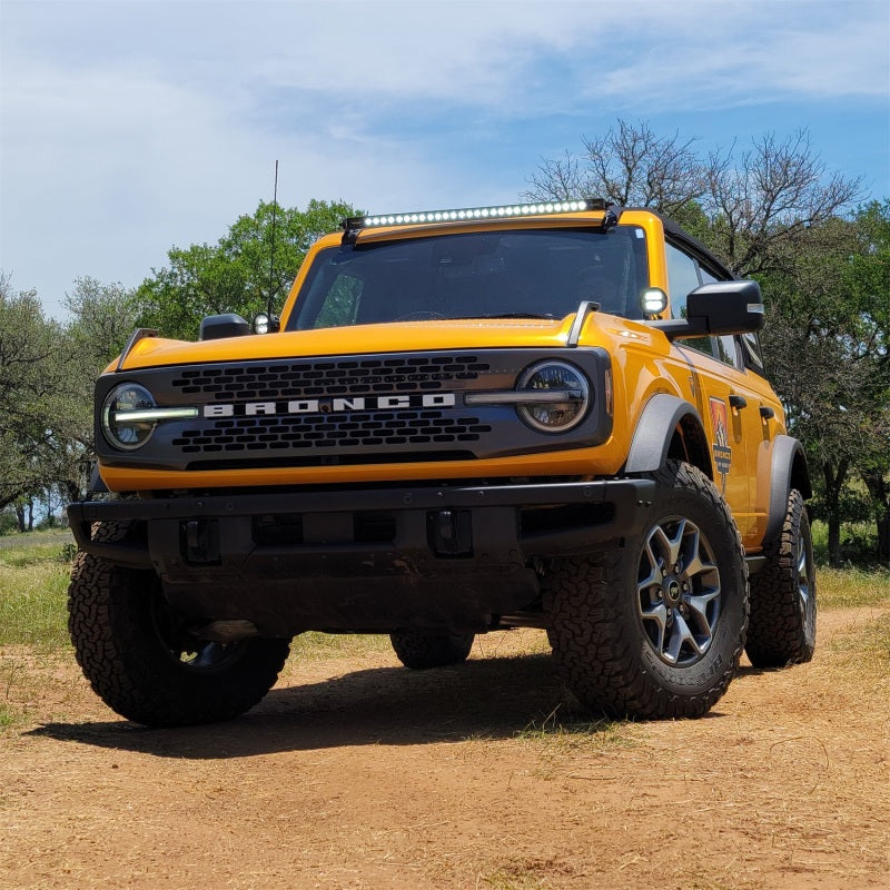 Ford Racing 2021+ Ford Bronco Mirror Mounted 4in Rigid LED Lights Kit | Ford Bronco (21-26) (M-15200K-BML)