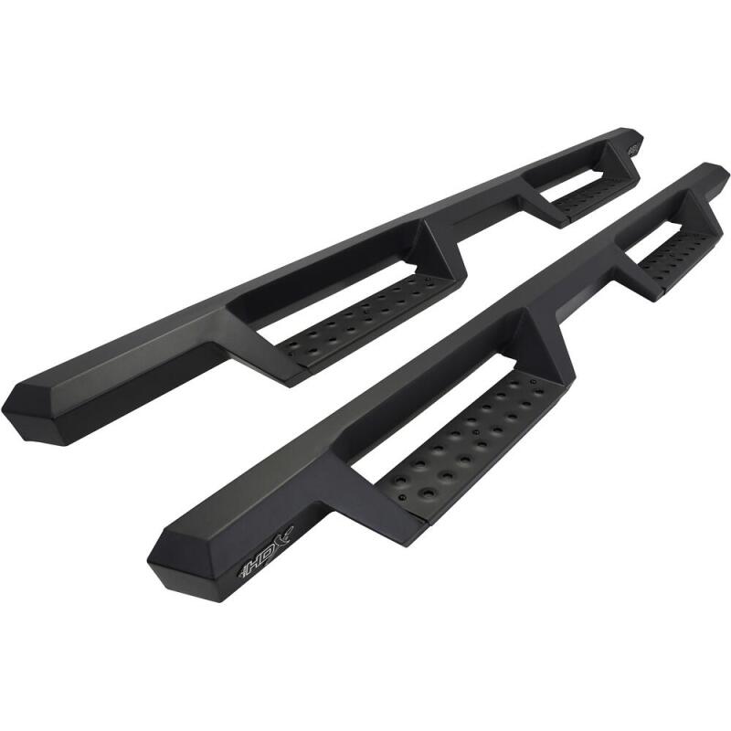 Westin HDX Textured Black Drop Nerf Step Bars: Fits Dodge / Ram (07-26)