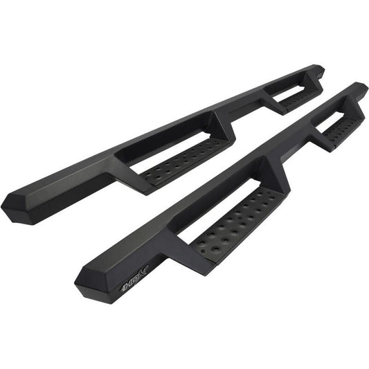 Westin HDX Textured Black Drop Nerf Step Bars: Fits Dodge / Ram (07-26)