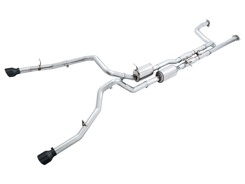 AWE 0FG Cat-Back Exhaust (Black Tips): Ram 6.2L TRX 1500 2021 - 2024
