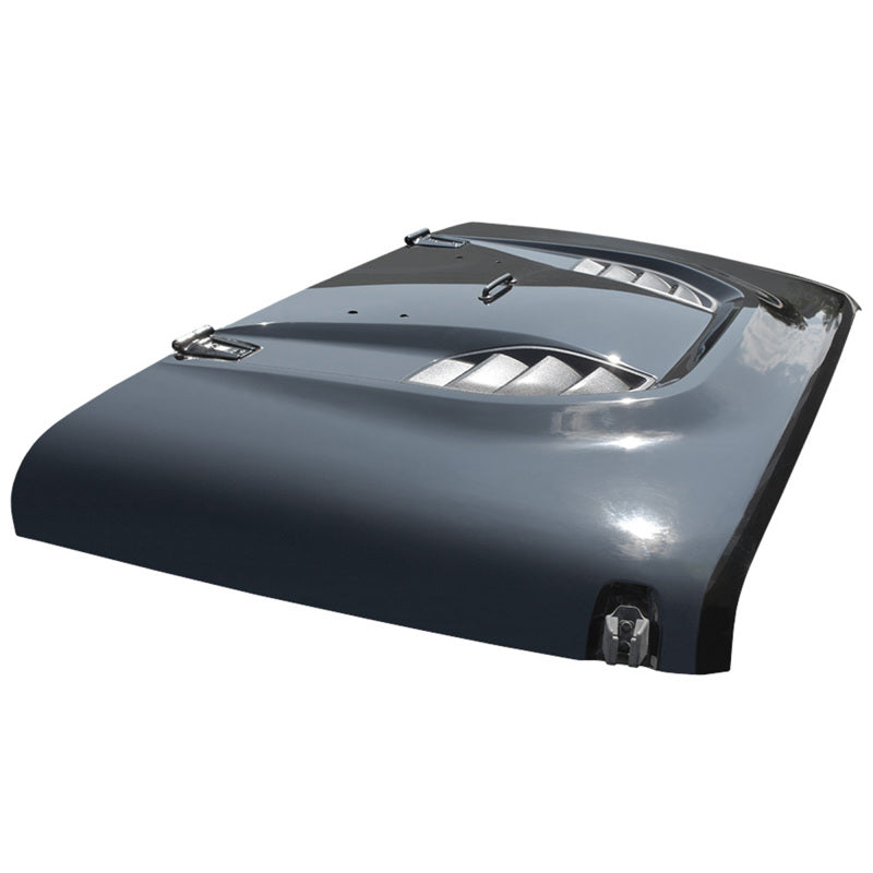 DV8 Offroad Replica Hood: Jeep Wrangler JK (07-18)