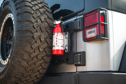 DV8 Offroad Tailgate Reinforcement Molle Panel | Jeep Wrangler JK (07-18) / JL (18-25) (TCJK-04)