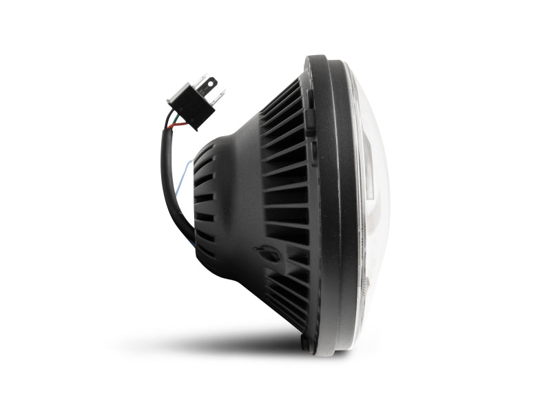 Raxiom Axial Series LED Headlights (FRONT) w/ Black Housing: Jeep Wrangler (07-18)