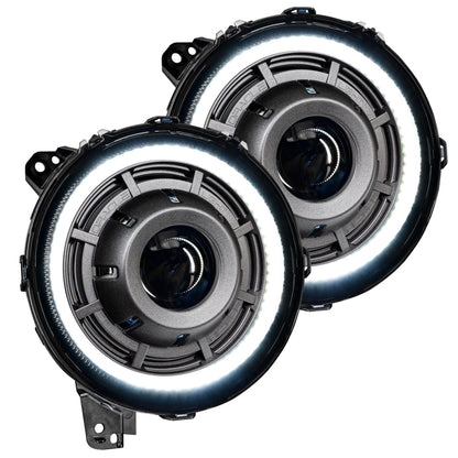 ORACLE Lighting Oculus Bi-LED Projector Headlights: Jeep Gladiator / Wrangler JL (18-24)