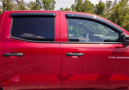 AVS 2023-26 Chevrolet Colorado / GMC Canyon Ventvisor Outside Mount Window Deflectors | Chevrolet Colorado / GMC Canyon (23-26) (94218)