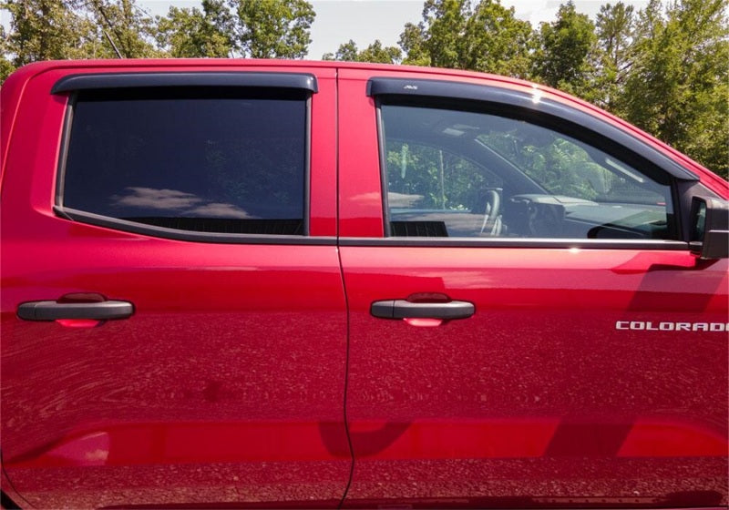 AVS 2023-26 Chevrolet Colorado / GMC Canyon Ventvisor Outside Mount Window Deflectors | Chevrolet Colorado / GMC Canyon (23-26) (94218)