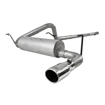 MBRP Installer Series 2.5" Cat-Back Exhaust (REAR): Jeep Wrangler JK 2007-2011 3.8L