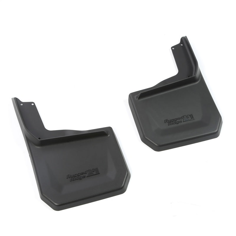 Rugged Ridge Injection Molded TPE Splash Guard Kit (REAR): Jeep Wrangler (07-18)