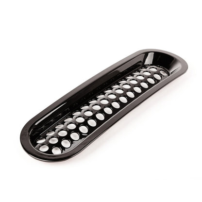 Rugged Ridge Perforated Mesh Grille Inserts | Jeep Wrangler JK (07-18) / JL (18-25) (11306.31)