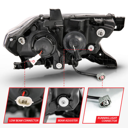ANZO Projector Headlights | Toyota Tacoma (16-17, 20-23) (111379)