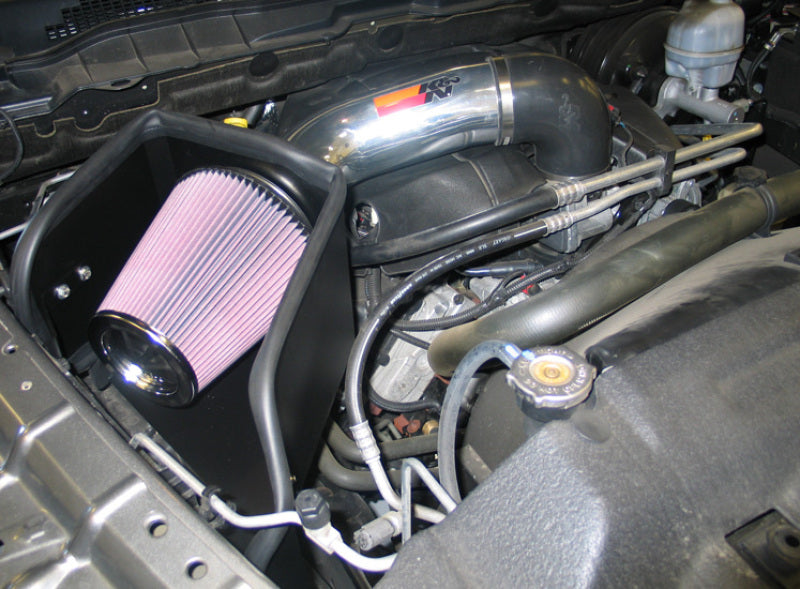 K&N 77 Series Cold Air Intake: Dodge Ram 5.7L Hemi (1500 / 2500 / 3500) 2009 - 2018