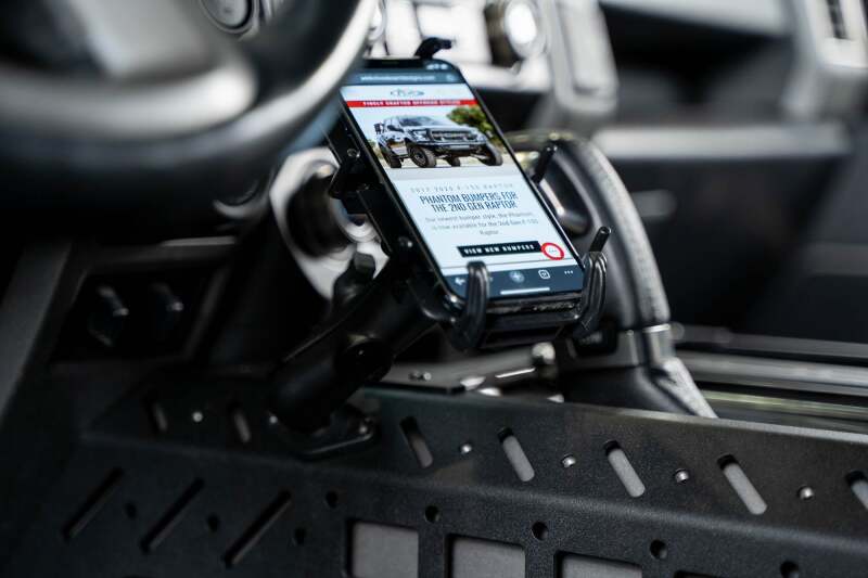 Addictive Desert Designs Center Console Molle Panels & Digital Device Mount | Ford F-150 (18-20) / Raptor (17-20) (AC1104901NA)