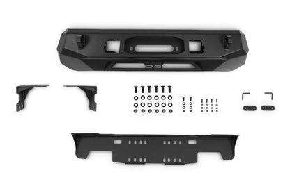 DV8 Offroad Center Mount Winch Front Bumper | Toyota Tacoma (20-23) | Factory Style