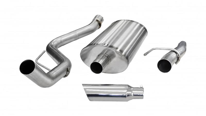 CORSA Sport / 3.0 in Cat-Back SSE 4.0 in Single Tip | Ford F-150 V8 2011-2014 5.0L (24393)