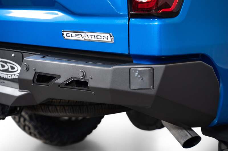 Addictive Desert Designs Black Label Rear Bumper | Chevrolet Silverado 1500 / GMC Sierra AT4 / ZR2 / AT4X (19-26) (R14020NA0103)