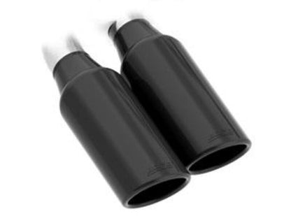Borla 5.0L 2dr RC SB (122.8 WB) XL/XLT 3/2.25 DSE Cat-Back ATAK Black Chrome Tips | Ford F-150 (21) (BC140877BC)