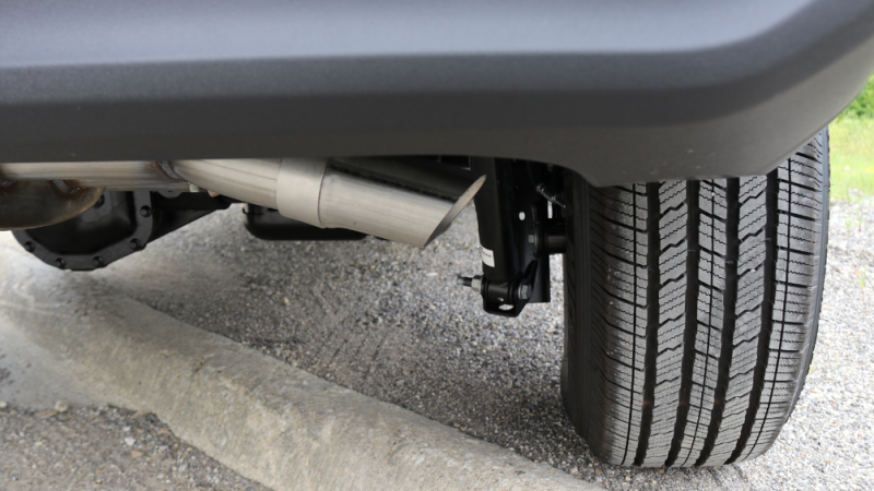 CORSA 2.5in Dual Rear Turn Down Exit Touring Axle-Back Exhaust | Jeep Wrangler JL (18-25) (21015)