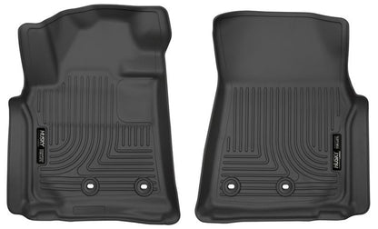 Husky Liners Weatherbeater Black Front Floor Liners | Lexus LX570 / Toyota Land Cruiser (13091)