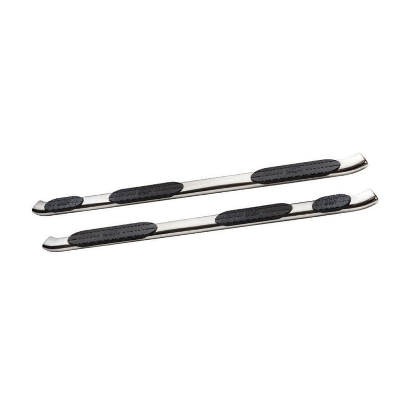 Westin SS PRO TRAXX 5 WTW Oval Nerf Step Bars: Fits Dodge Ram (09-24)