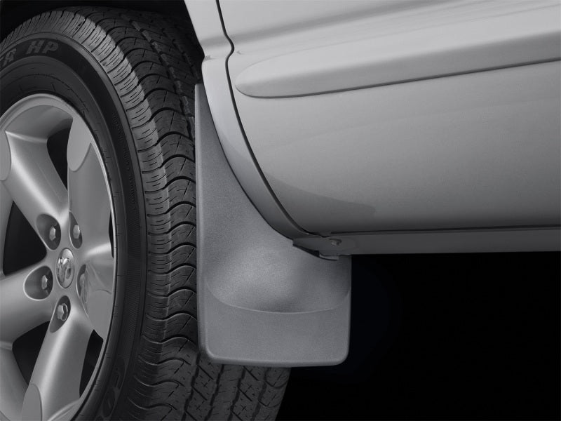 WeatherTech Front MudFlaps (2PC, Black): Dodge Ram MegaCab 1500/2500/3500 (06-09)