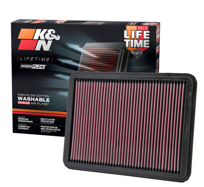 K&N Drop In Air Filter | Lexus GX470 / Toyota 4Runner / Toyota Sequoia / Toyota Tundra (33-2144)