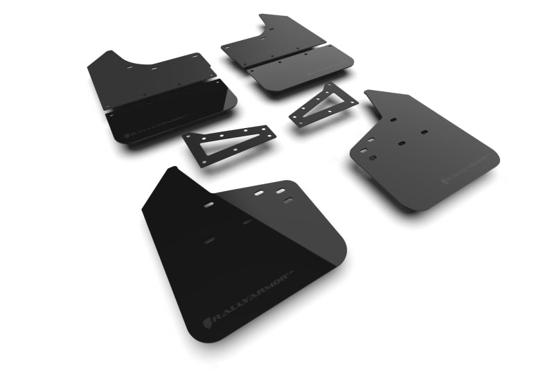 Rally Armor 23-25 Chevy Colorado ZR2 Black Mud Flap | Chevrolet Colorado ZR2 (23-26) (MF141-BLK-MBK)