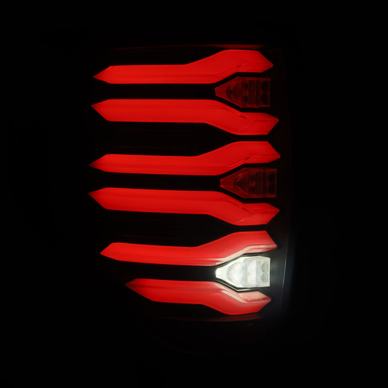 AlphaRex LUXX-Series LED Tail Lights Black | Ford F150 (09-14) (653070)