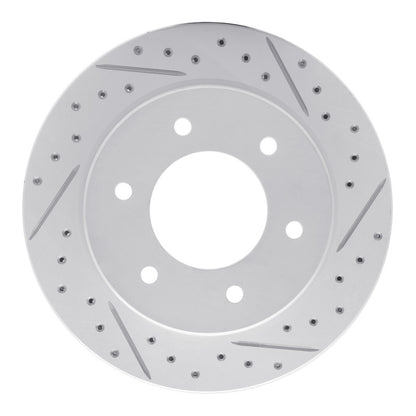 DFC Rear Right Drilled & Slotted Geoperformance Rotor | Ford Ranger / Bronco (19-26) (830-54276R)