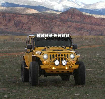 KC HiLiTES Gravity LED Pro 7" Headlights (FRONT): Jeep Wrangler JK 2007-2018